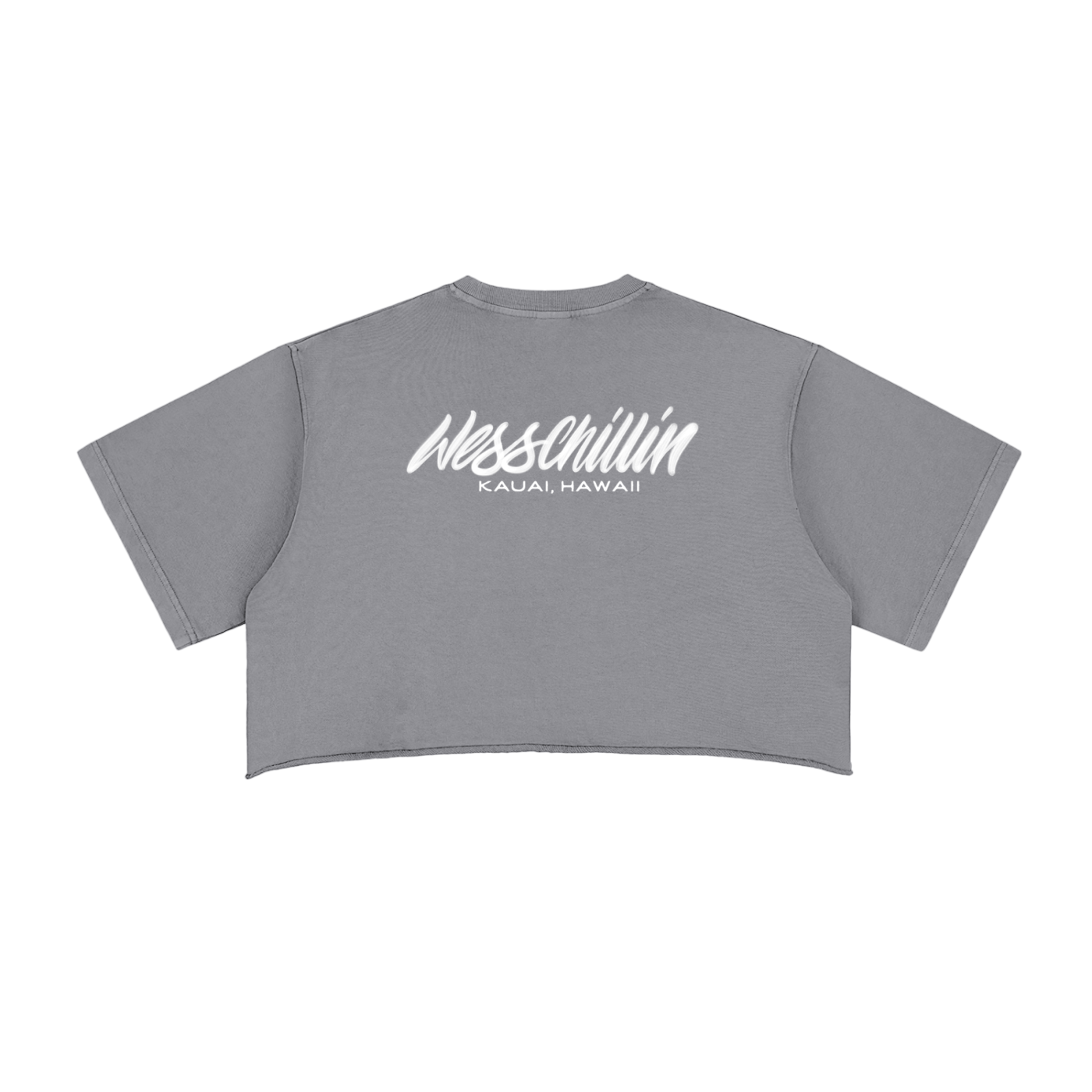 Wess Chillin’ Crop Top – Lou Dogg x Ariki Foster Album Edition