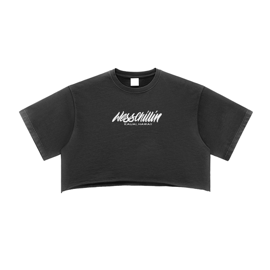 Wess Chillin’ Crop Top – Lou Dogg x Ariki Foster Album Edition